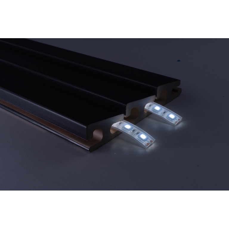 RADIANT - 6X16 WAVE, BLACK, MATTE